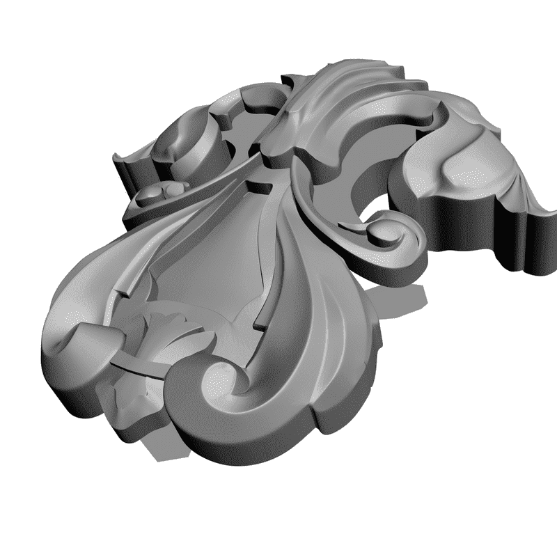 картинка Накладка резная D10-009 3D-STL.COM