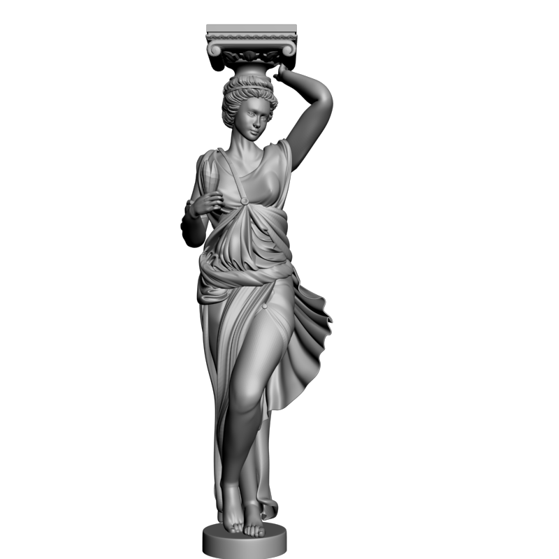 картинка Девушка L3-298 3D-STL.COM
