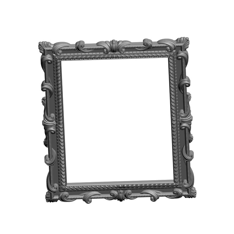 картинка Рамка резная D14-592 3D-STL.COM