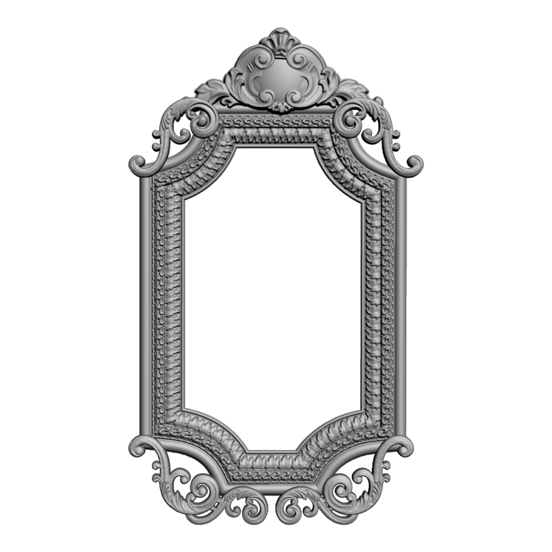 картинка Рама резная D14-528 3D-STL.COM
