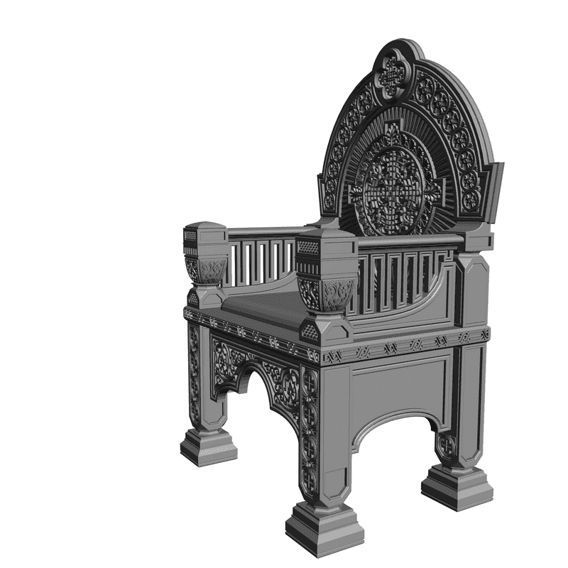 картинка Трон M3-006 3D-STL.COM