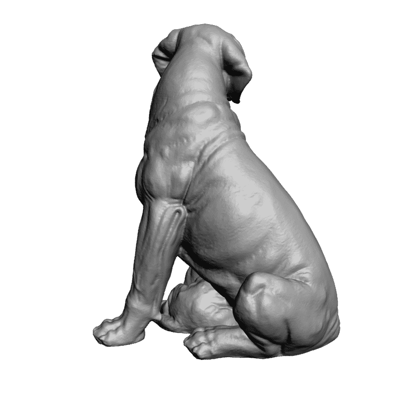 картинка Собака с щенком F1-166 3D-STL.COM