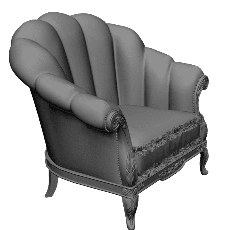 картинка Кресло M3-105 3D-STL.COM