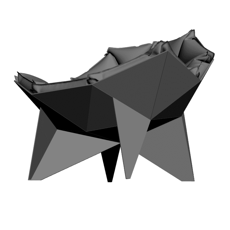 картинка Кресло M3-037 3D-STL.COM