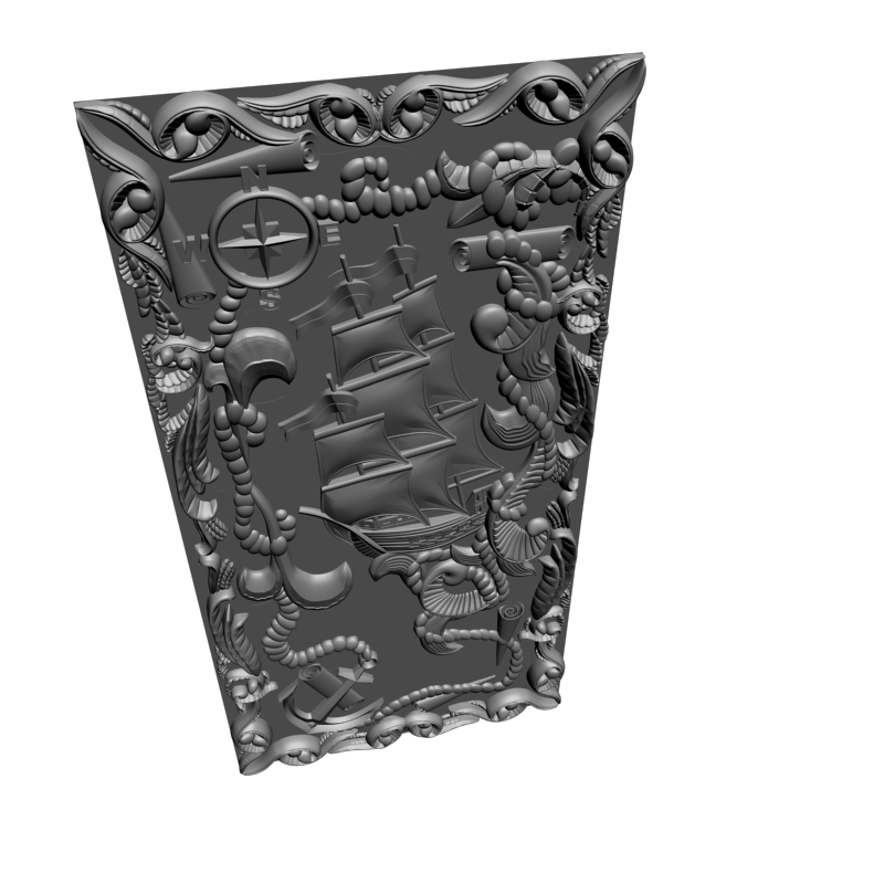 картинка Нарды Корабль PI2-096 3D-STL.COM