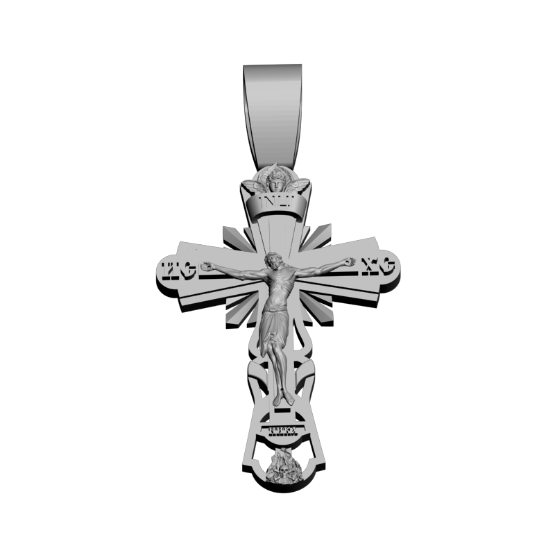 картинка Крестик V5-025 3D-STL.COM