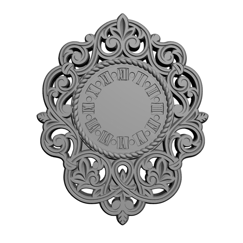 картинка Настенные часы P3-060 3D-STL.COM