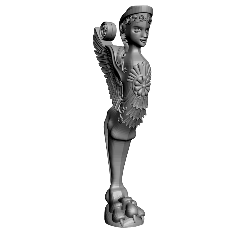 картинка Столб заходной D17-066 3D-STL.COM