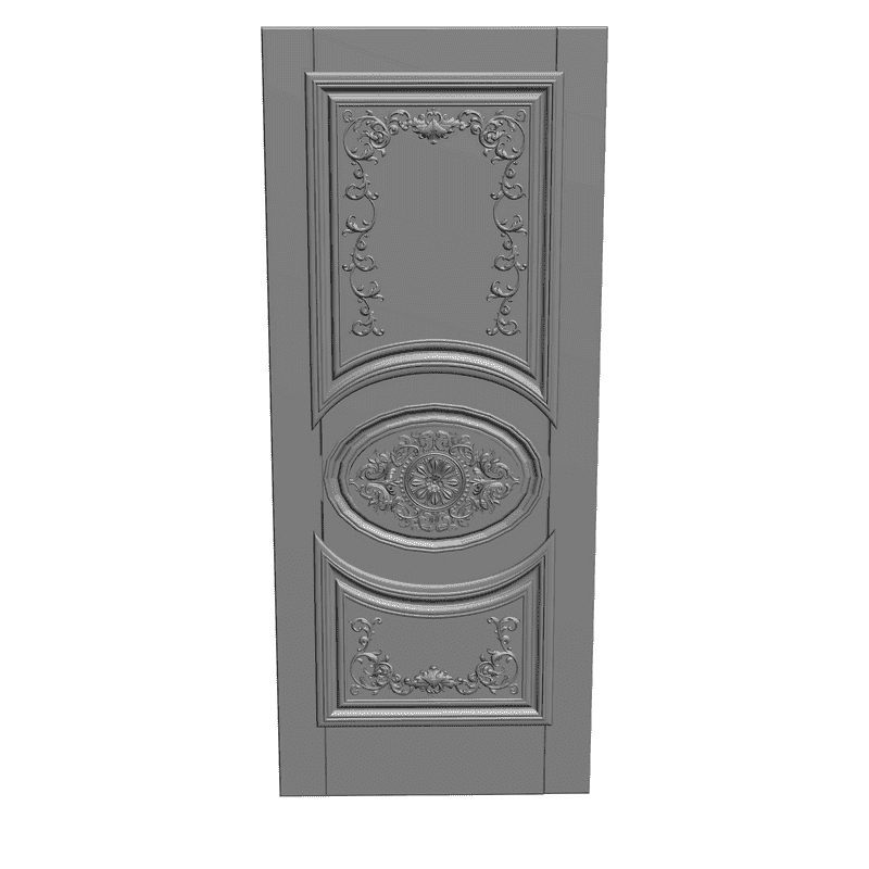 картинка Дверь H3-002 3D-STL.COM