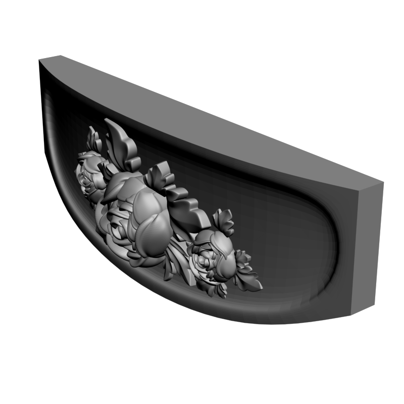 картинка Накладка декоративная D10-365 3D-STL.COM