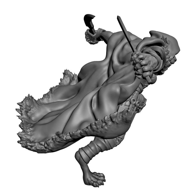 картинка Tabaxi Нищеброд PI1-457 3D-STL.COM
