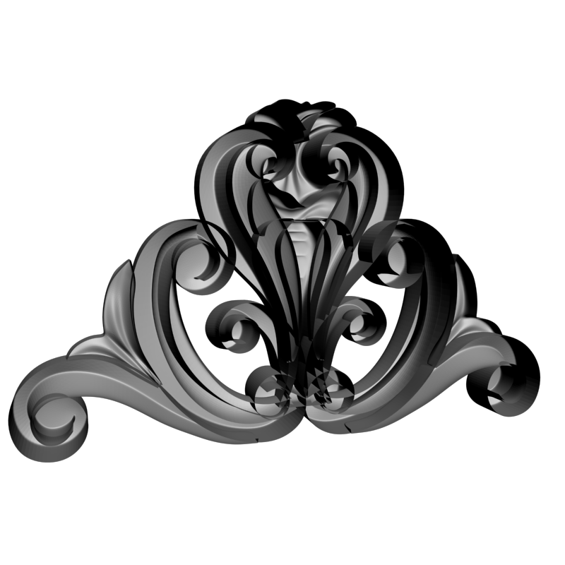 картинка Элемент декора D10-509 3D-STL.COM
