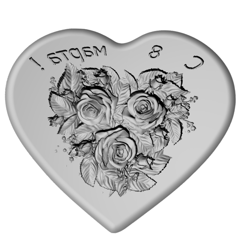 картинка С 8 Марта RP1-008 3D-STL.COM