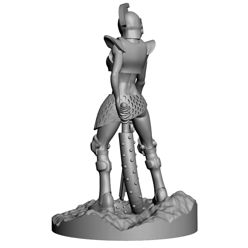 картинка Аниме Девушка PI1-256 3D-STL.COM