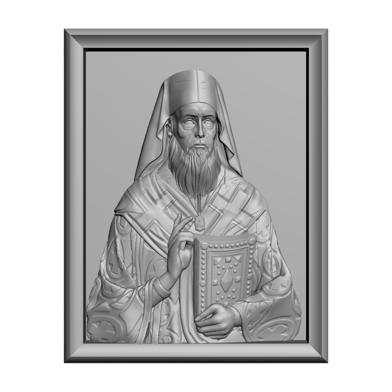картинка Нектарий в рамке V3-365 3D-STL.COM