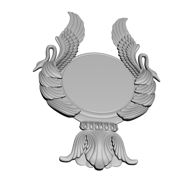 картинка Рамка резная D14-622 3D-STL.COM