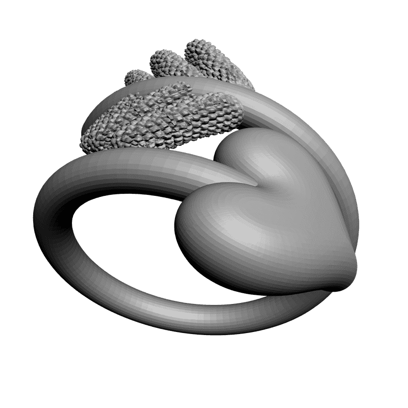 Кольцо3рс. 03.099. 3d STL Cartier. Кольцо «Ковчег» STL. Кольцо Ларфлиза STL 3d model.