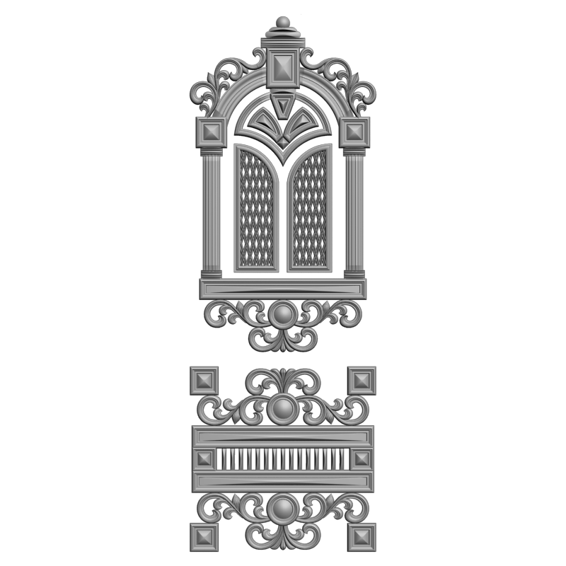 картинка Накладка на двери H3-098 3D-STL.COM