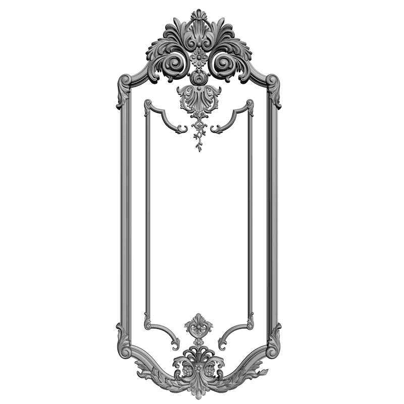 картинка Фасад мебельный M10-012 3D-STL.COM