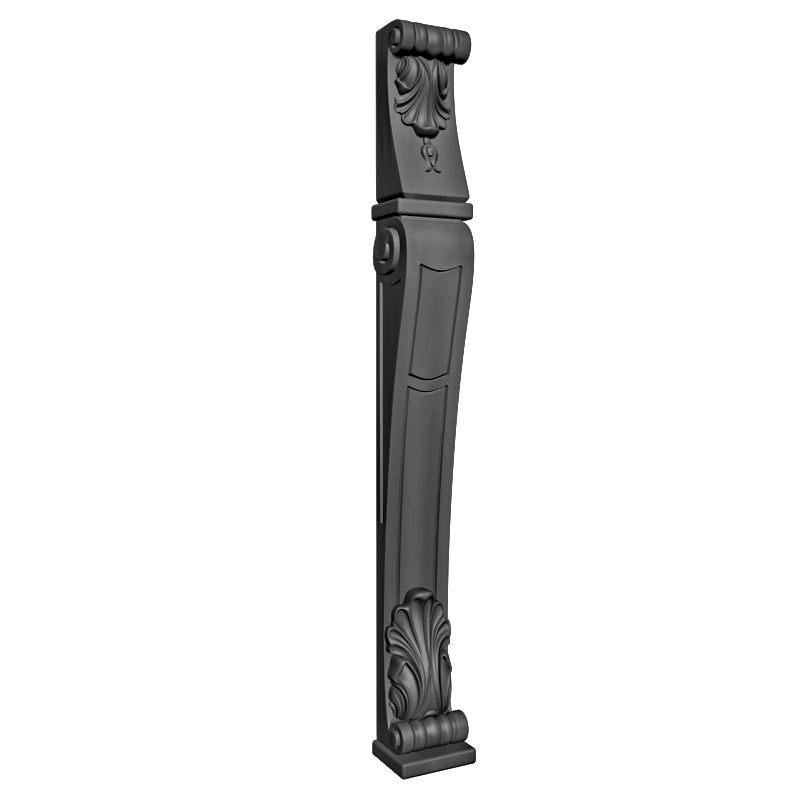 картинка Кронштейн резной D9-205 3D-STL.COM