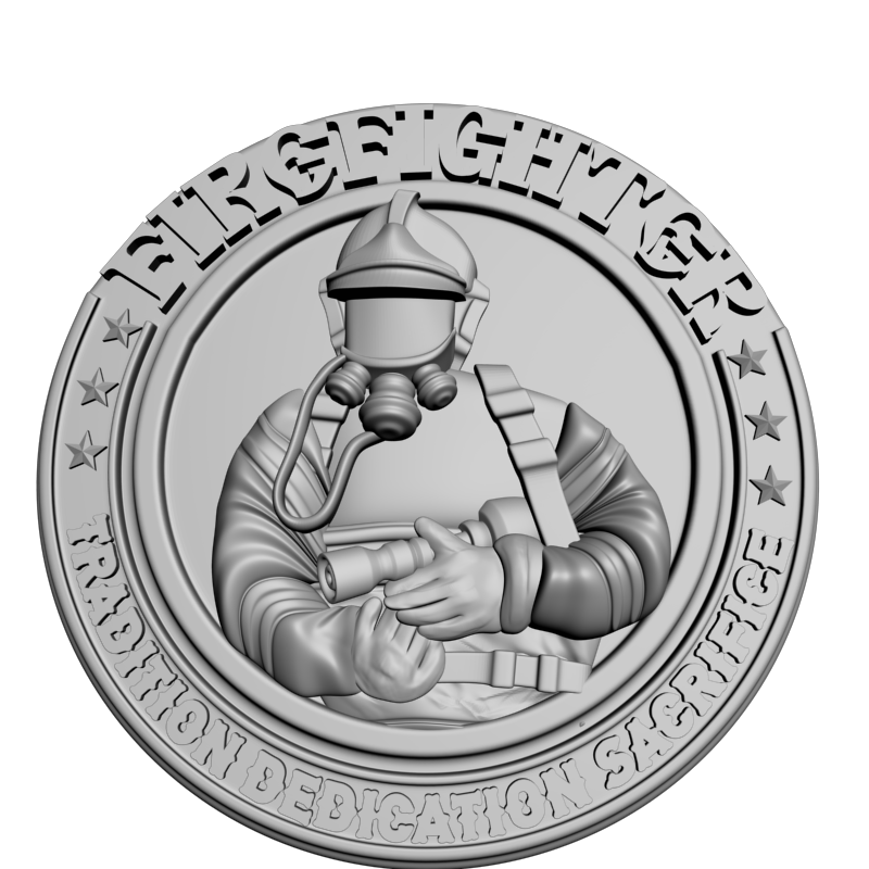 картинка Пожарная служба RG3-095 3D-STL.COM
