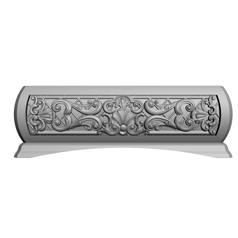 картинка Боковинка шкатулки P4-529 3D-STL.COM