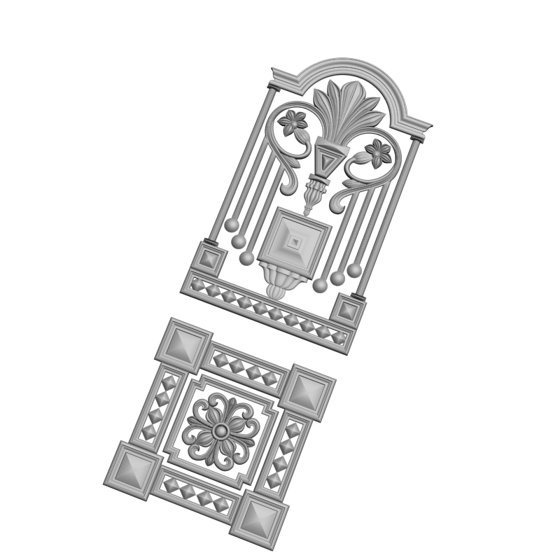 картинка Накладка на двери H3-114 3D-STL.COM