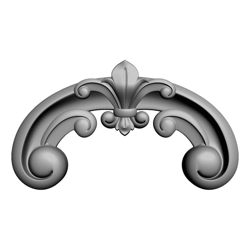картинка Накладка резная D10-151 3D-STL.COM