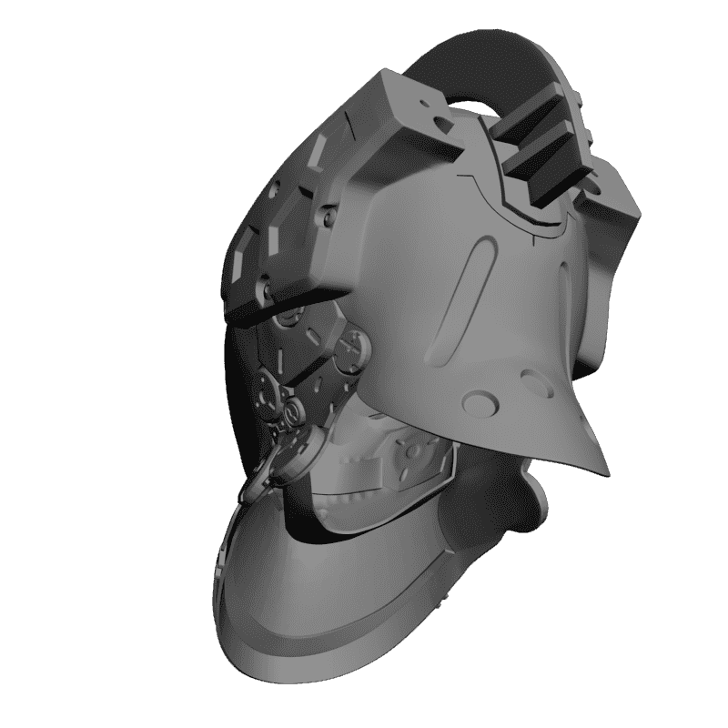 картинка Шлем P4-258 3D-STL.COM